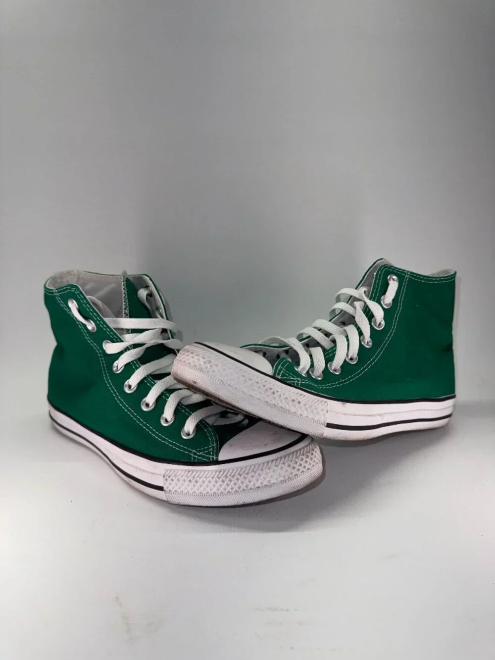 Green Converse Chuck Taylor All Star High Top Sneakers - EU 41 Men 7.5 Women 9.5